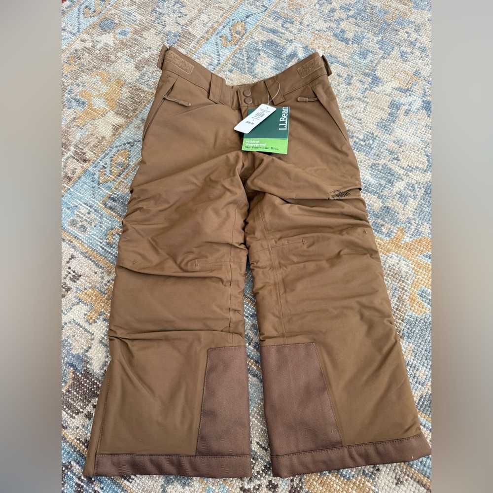 NWT boys LL bean snow pants!